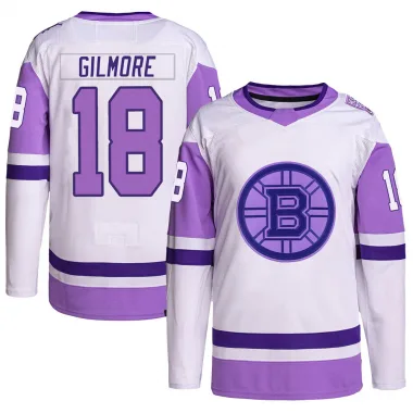 Happy Gilmore 18 Boston Alternate White Hockey Jersey — BORIZ